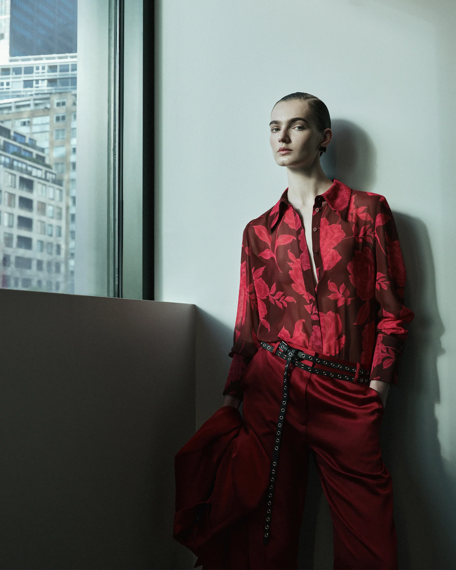 Amour Floral Chiffon Shirt - Image 4