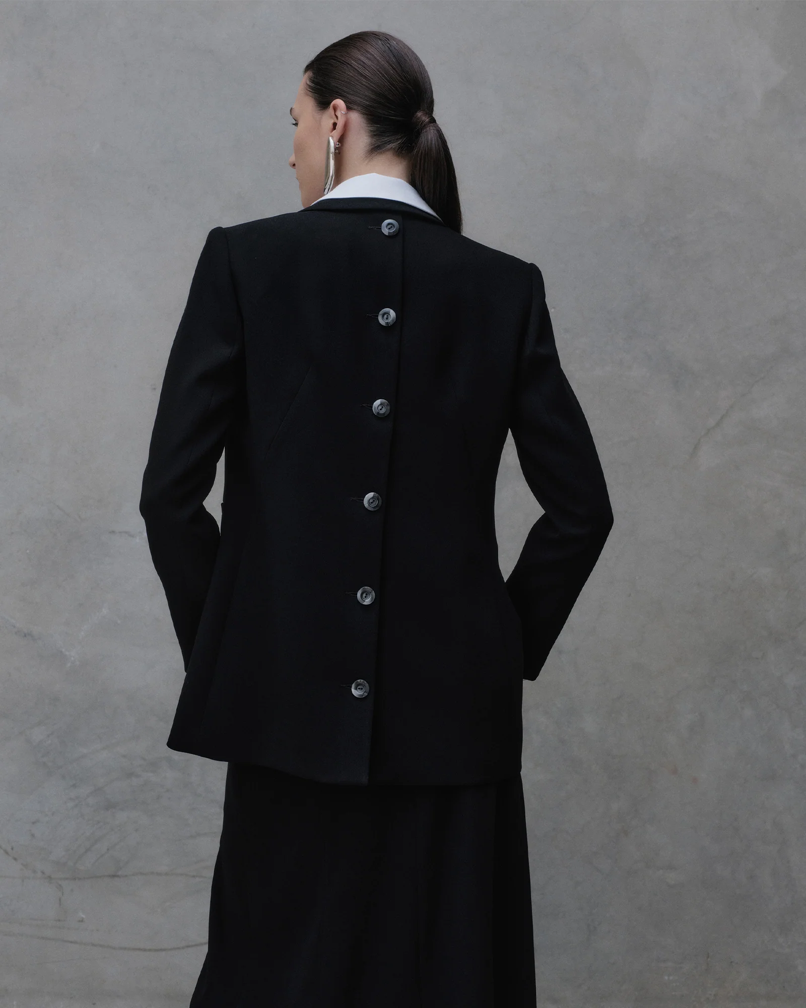 Button Through Back Blazer - Image 6