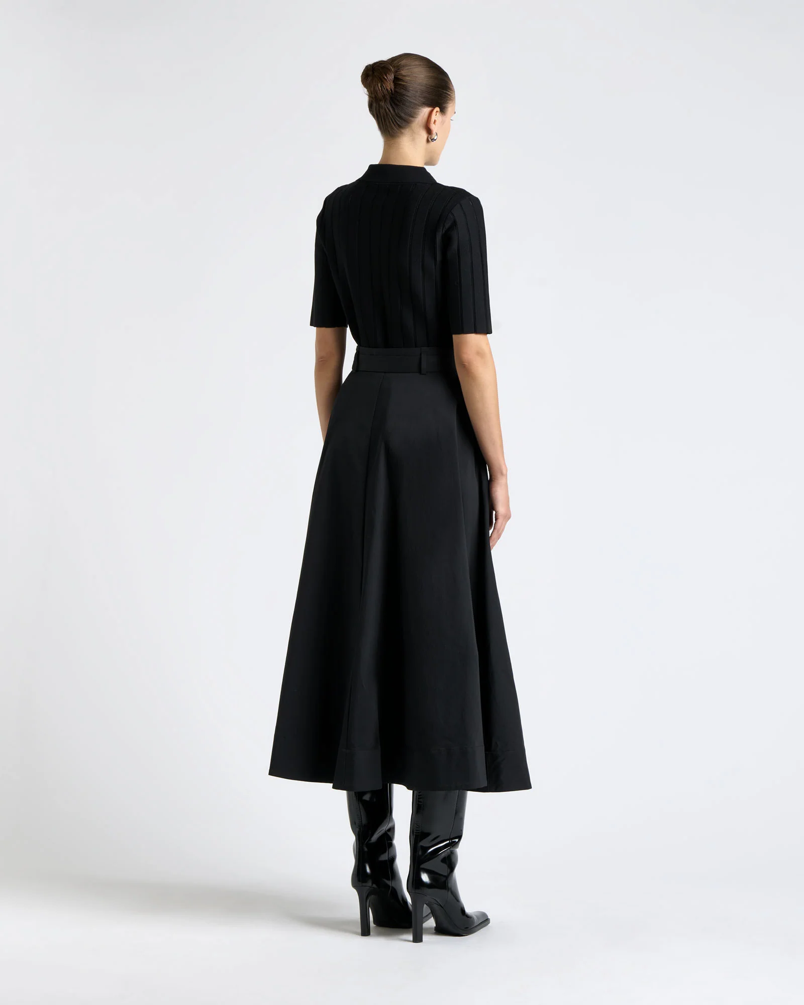 Good Earth Cotton Midi Circle Skirt - Image 4