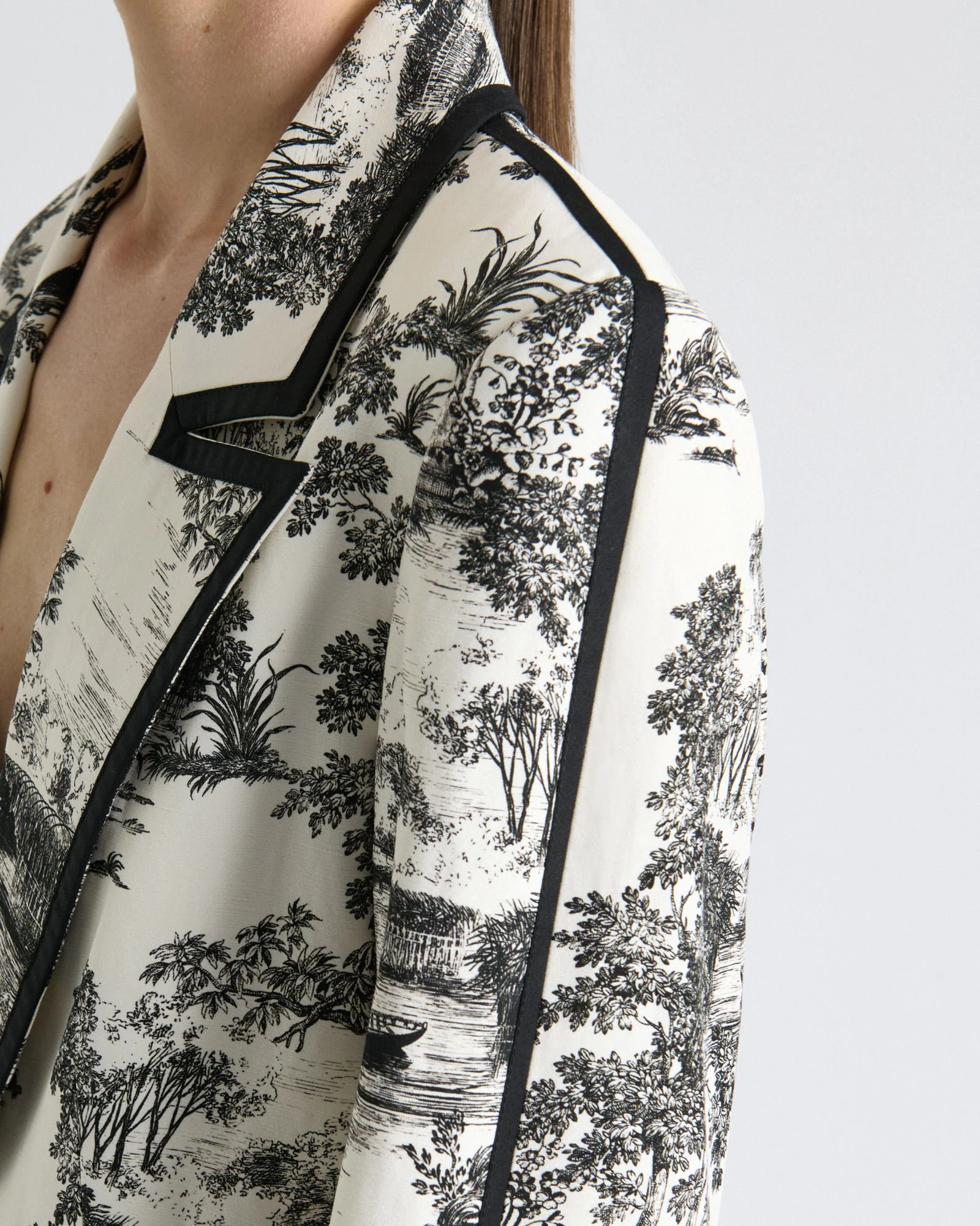 Porcelain Toile Blazer - Image 5