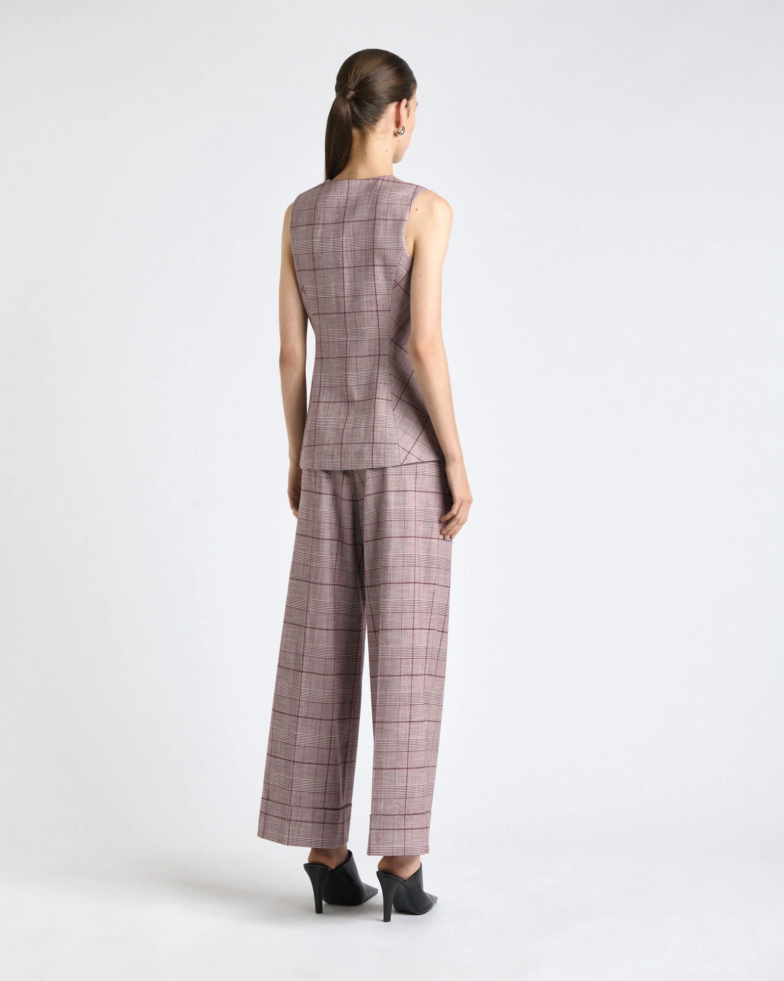 Prince of Wales Check Waistcoat - Image 4