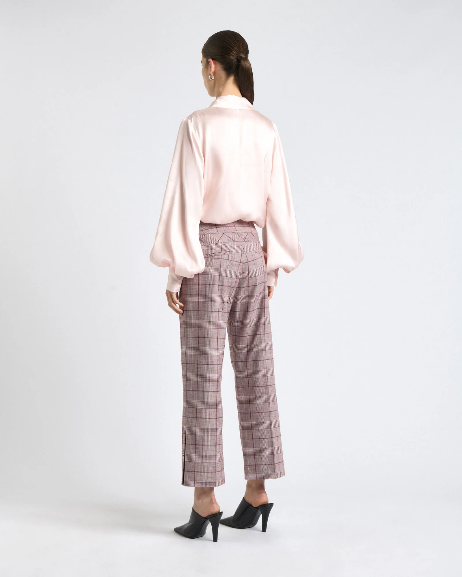 Satin Long Sleeve Shirt - Image 8