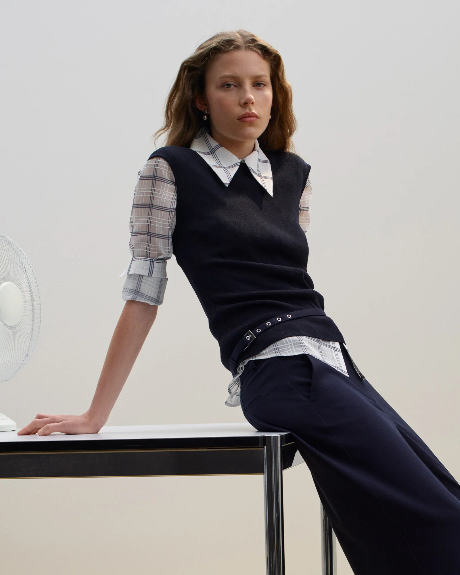 Sheer Check Shirt - Image 5