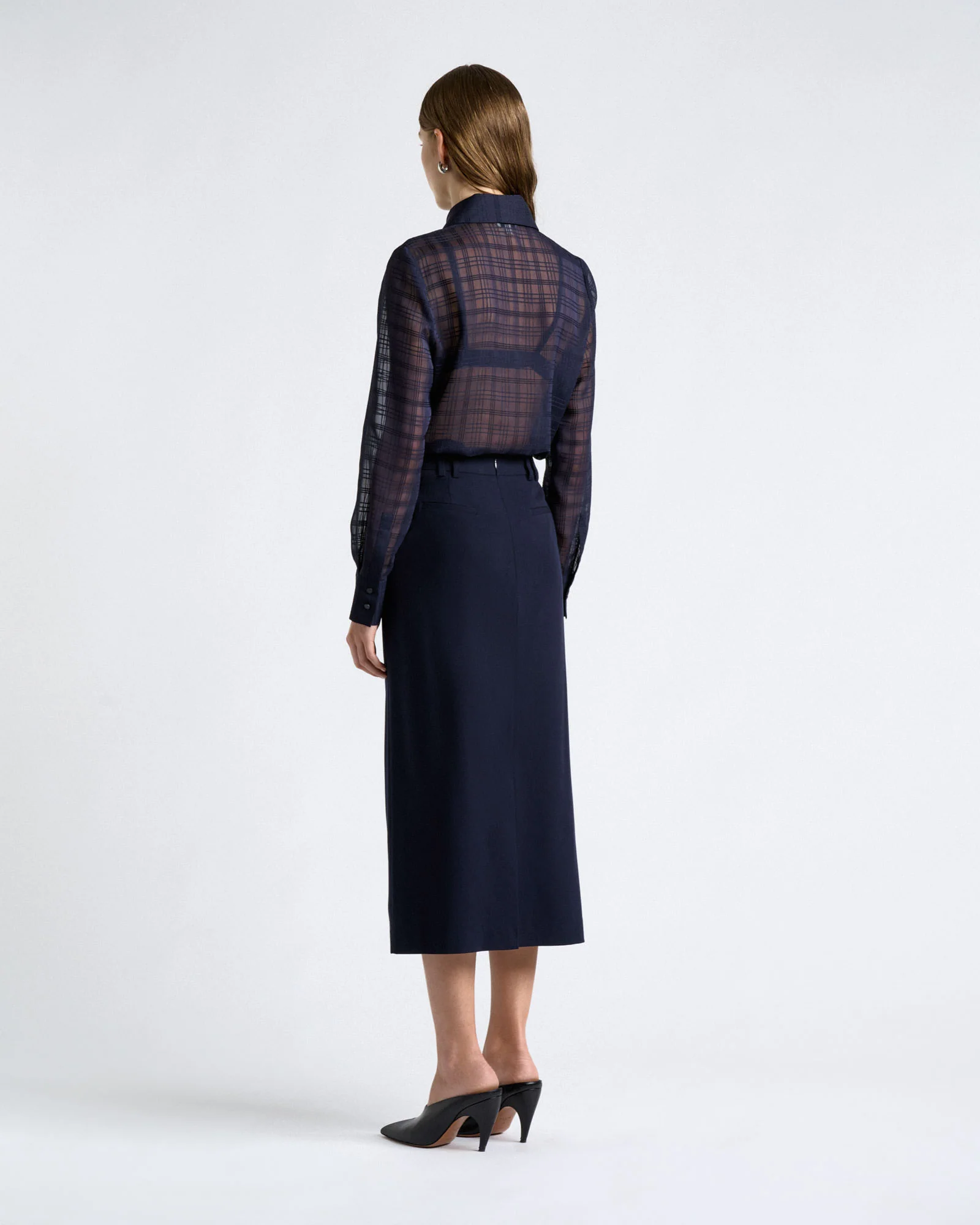 Sheer Check Shirt - Image 9