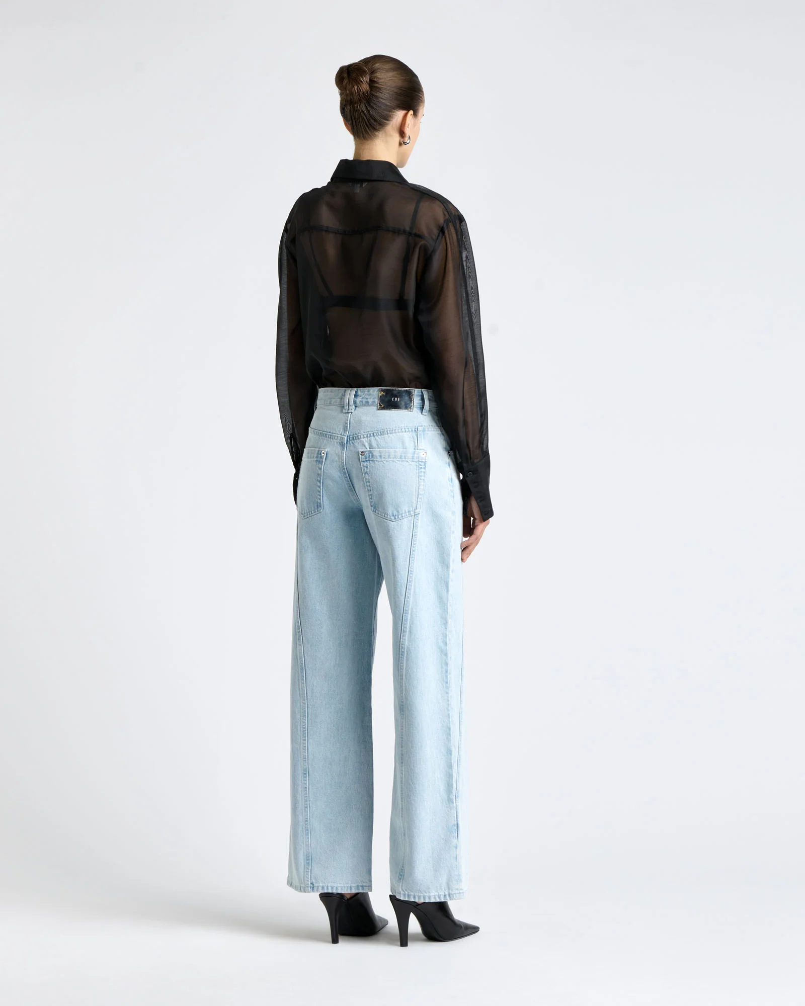 Sheer Organza Shirt - Image 6