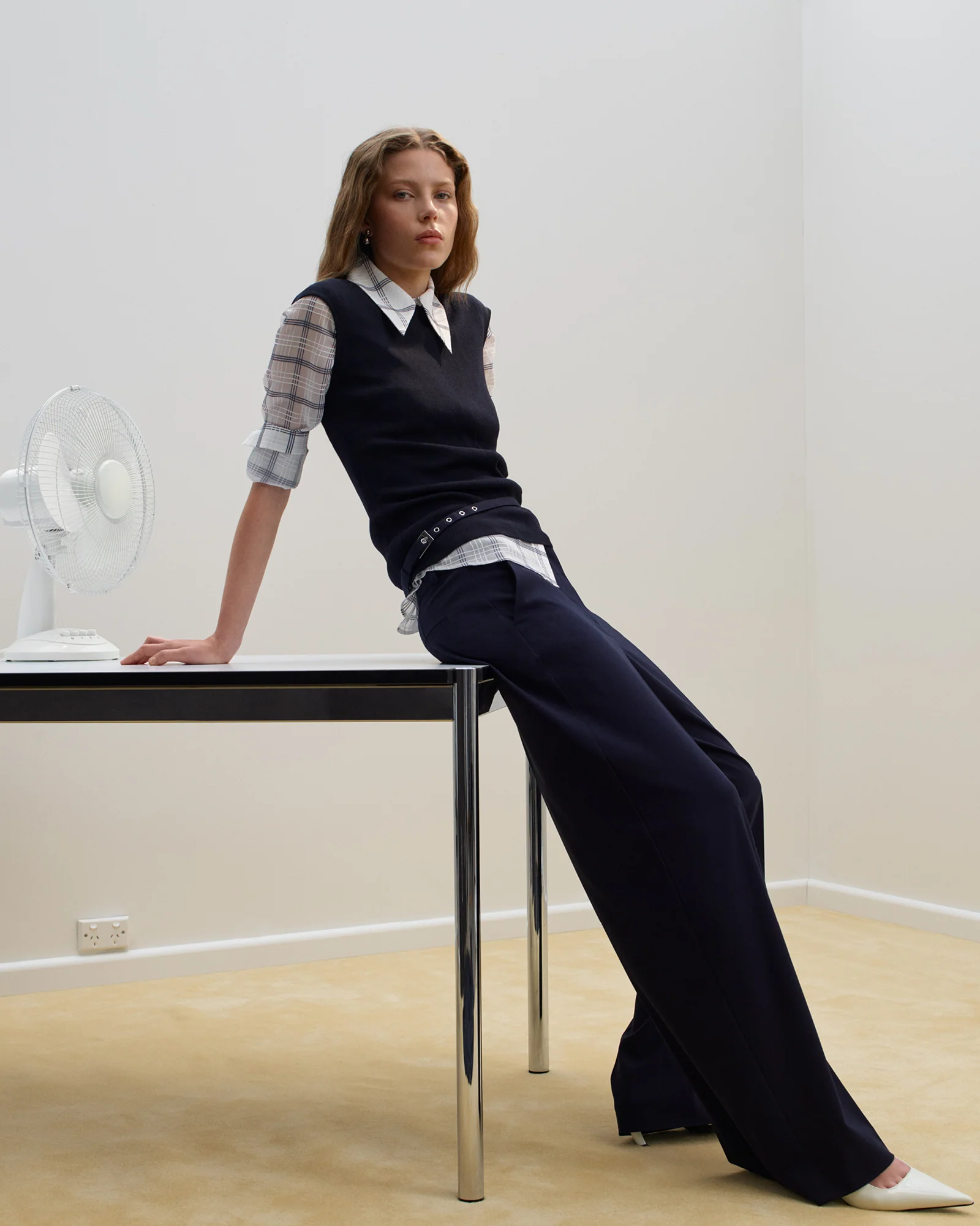 Stretch Suiting Straight Leg Pant - Image 6