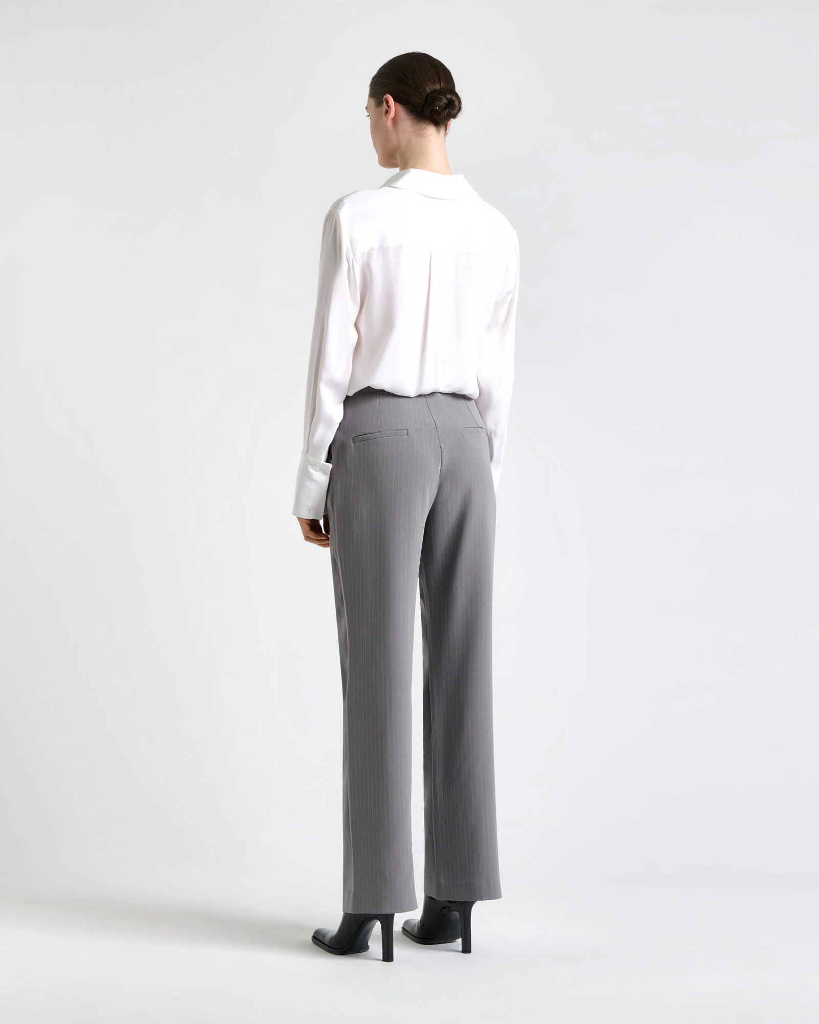 Viscose Blend Satin Shirt - Image 5